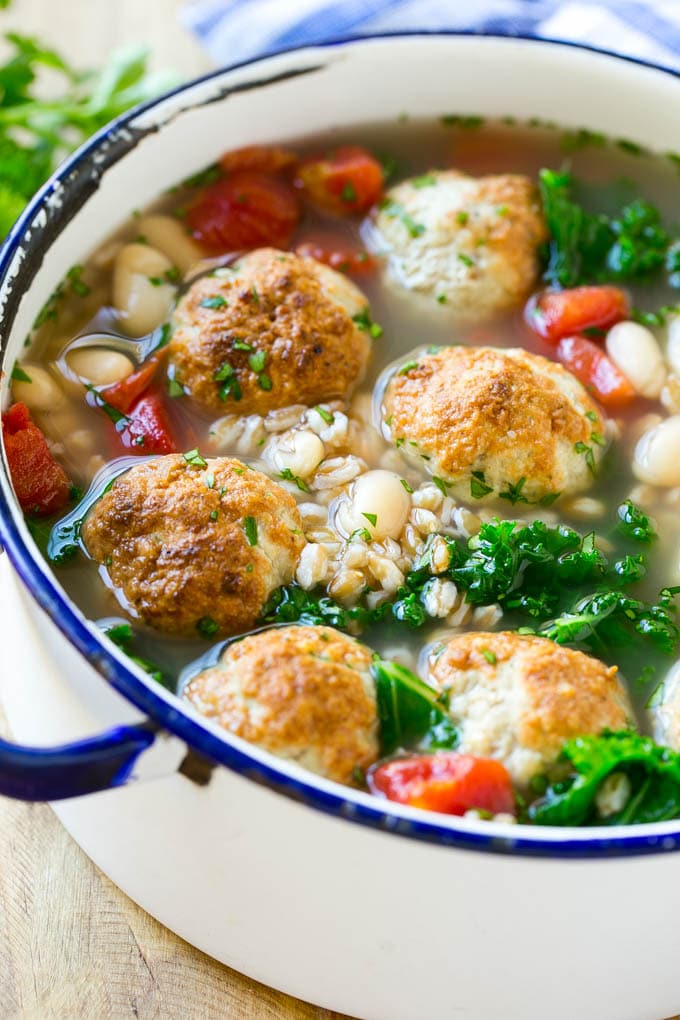 farro-soup-with-meatballs-dinner-at-the-zoo